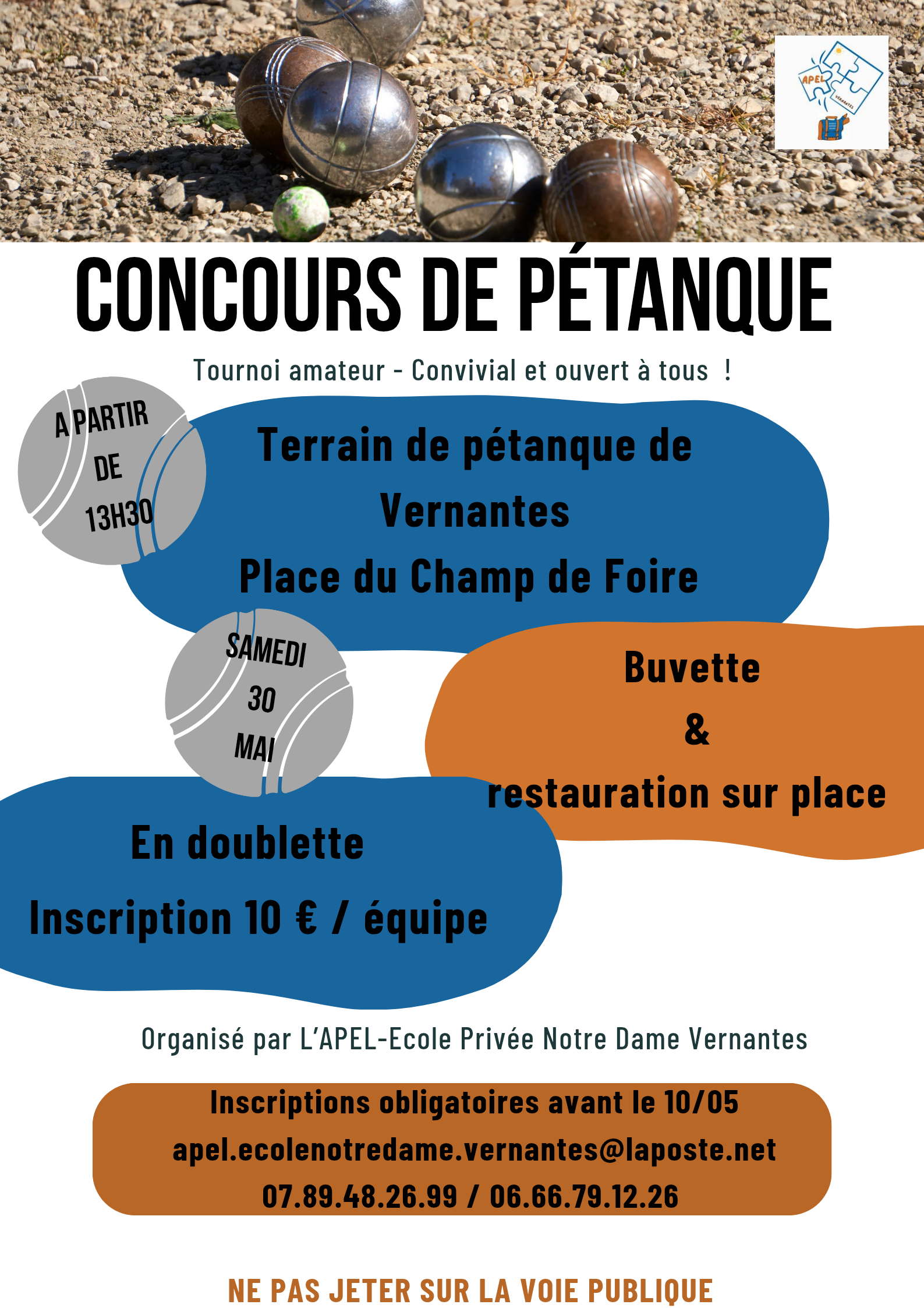 concours petanque apel