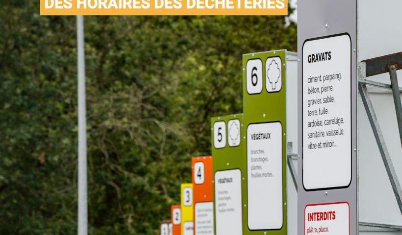 Fortes chaleurs : fermeture exceptionnelles des déchèteries