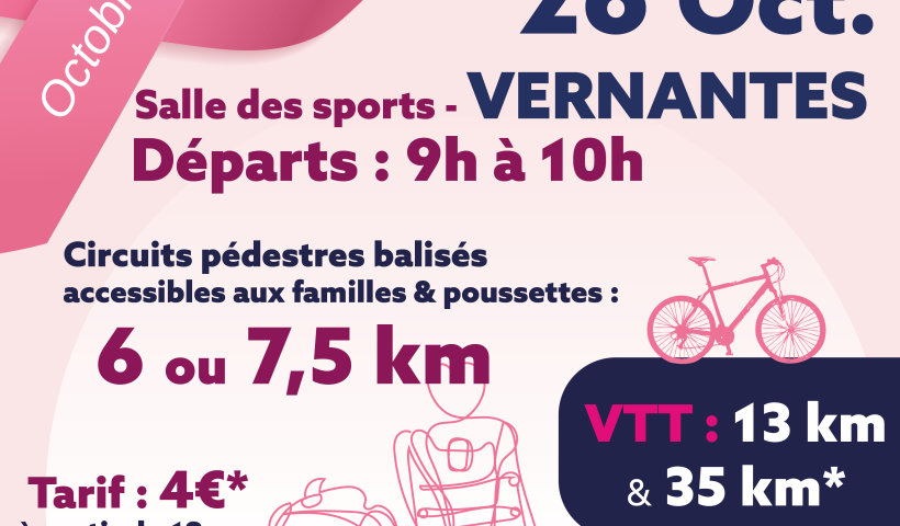 Octobre Rose : Randonnée Pédestre 