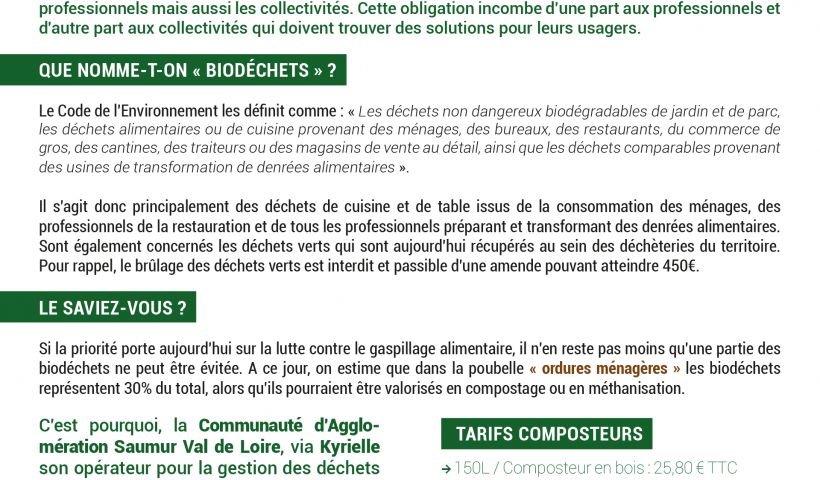 Les biodéchets en 2024