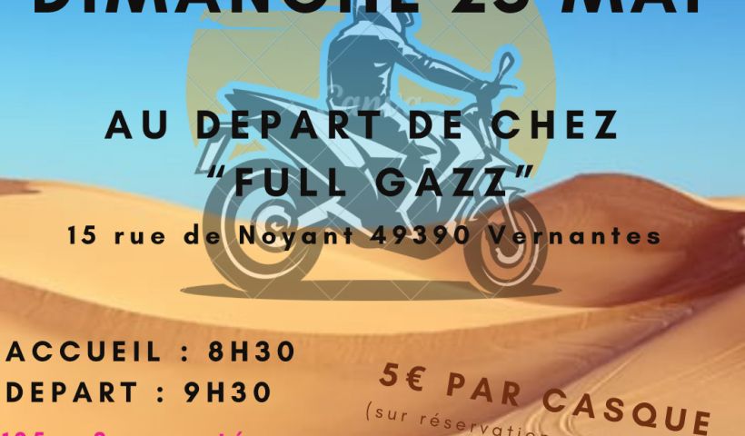 Les Gazelles de la Loire - Balade Moto