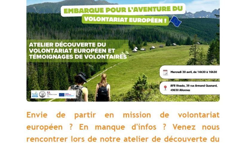 Atelier découverte du volontariat européen